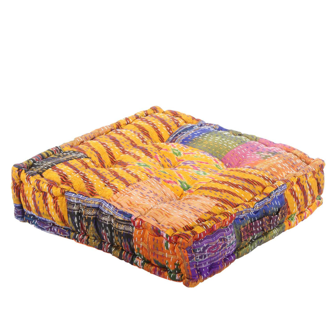 Kanthara patchwork seat cushion