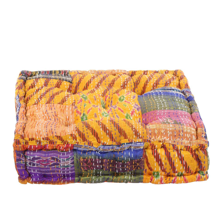 Kanthara patchwork seat cushion