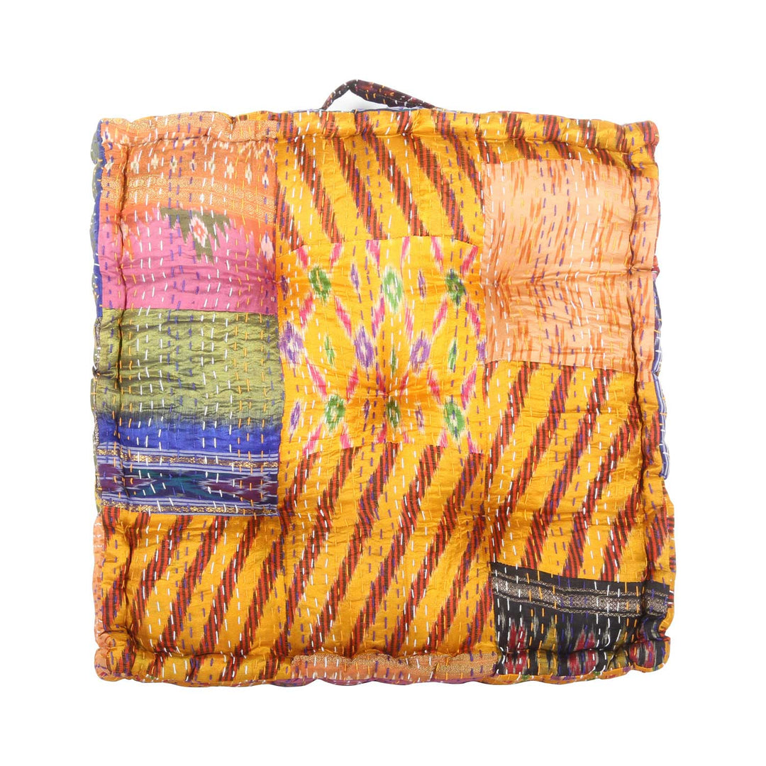 Kanthara patchwork seat cushion