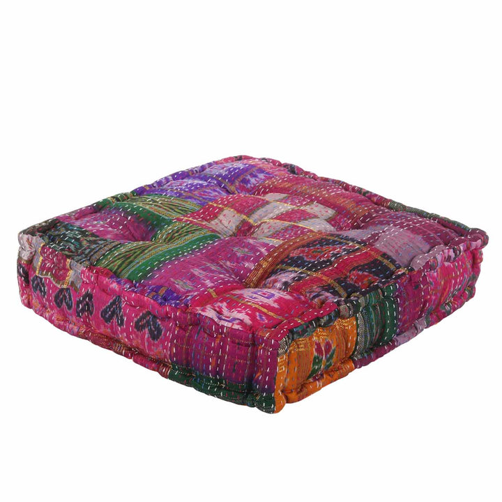 Kanthara patchwork seat cushion