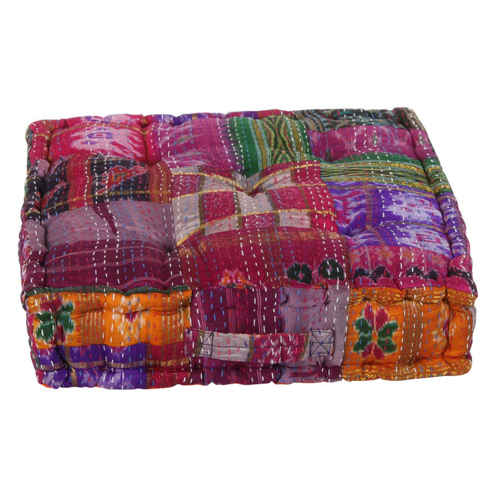 Kanthara patchwork seat cushion