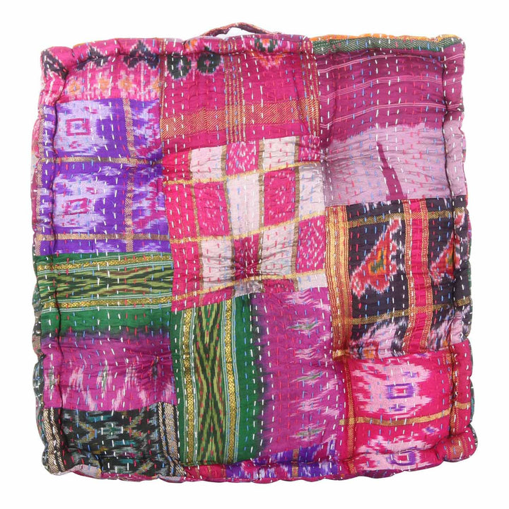 Kanthara patchwork seat cushion