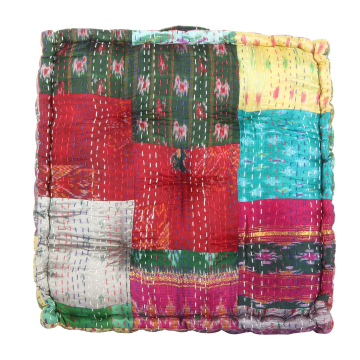 Kanthara patchwork seat cushion