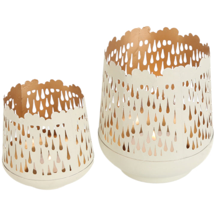 Set of 2 Tino tealight holders