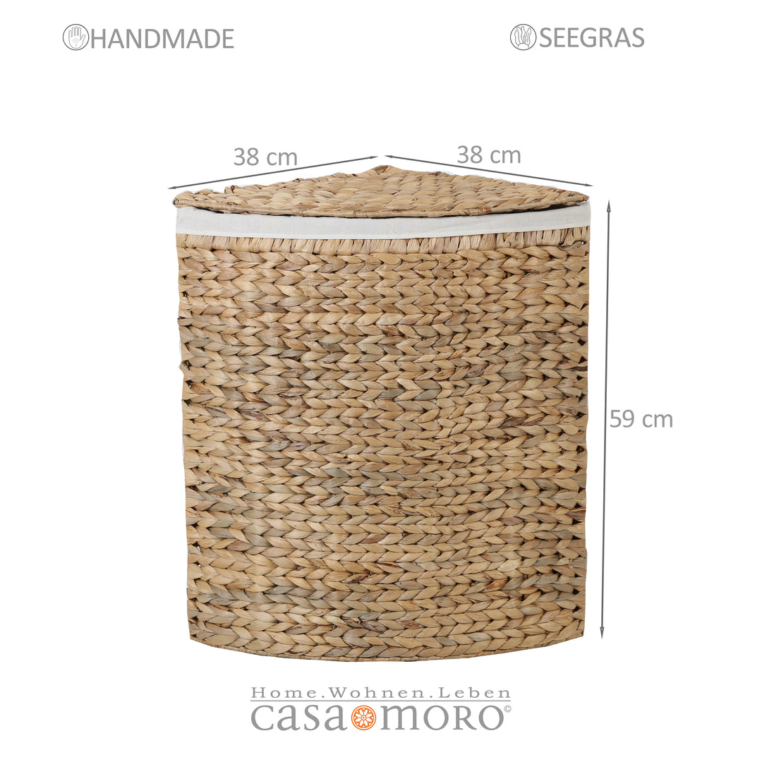 Viona S corner laundry basket