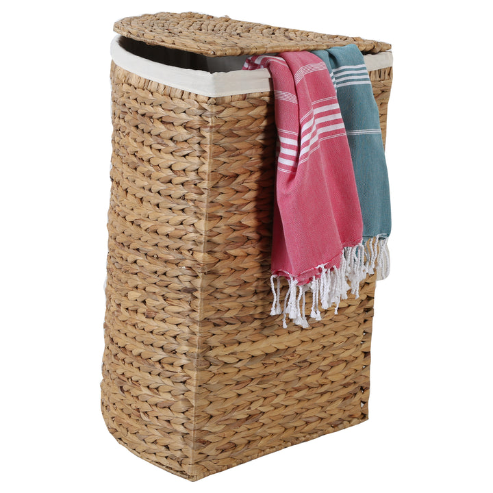 Viona L corner laundry basket