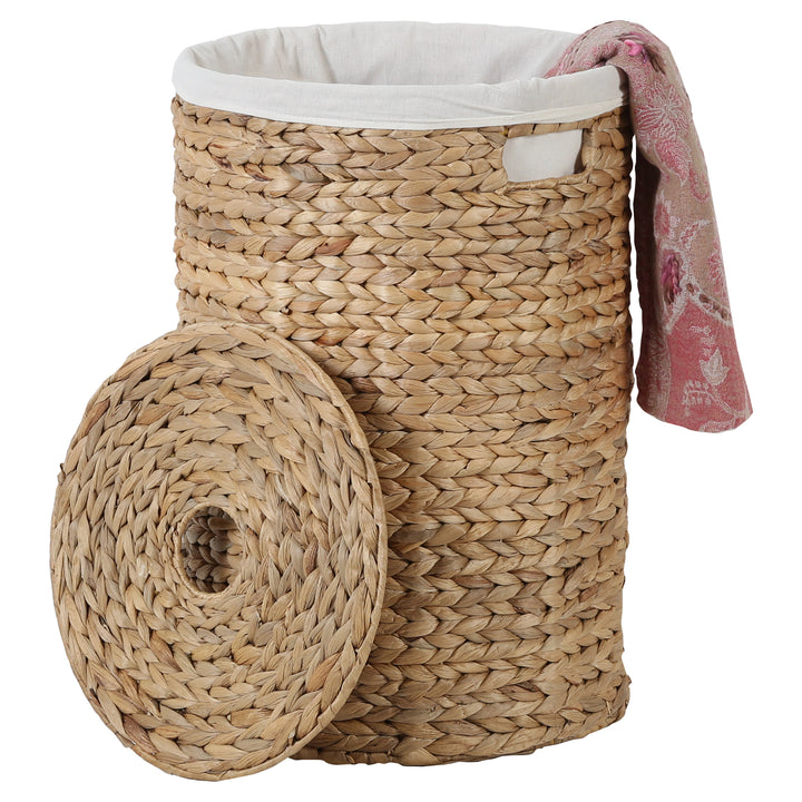 Zenta S laundry basket with lid