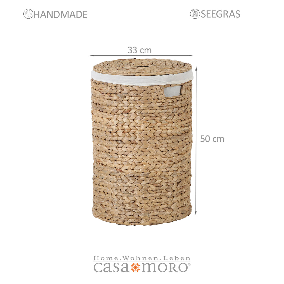 Zenta S laundry basket with lid