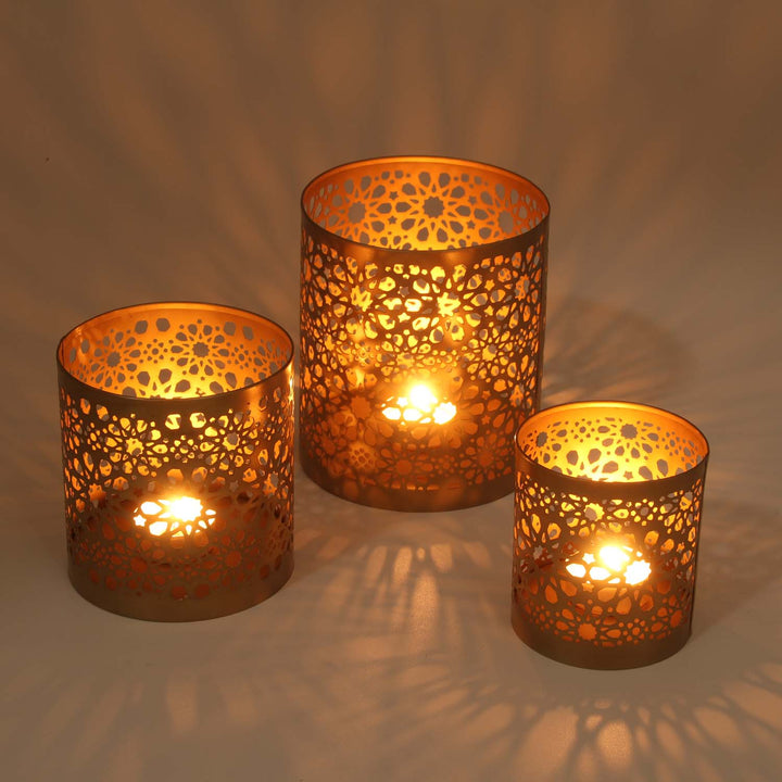 Oriental lantern Navin set of 3