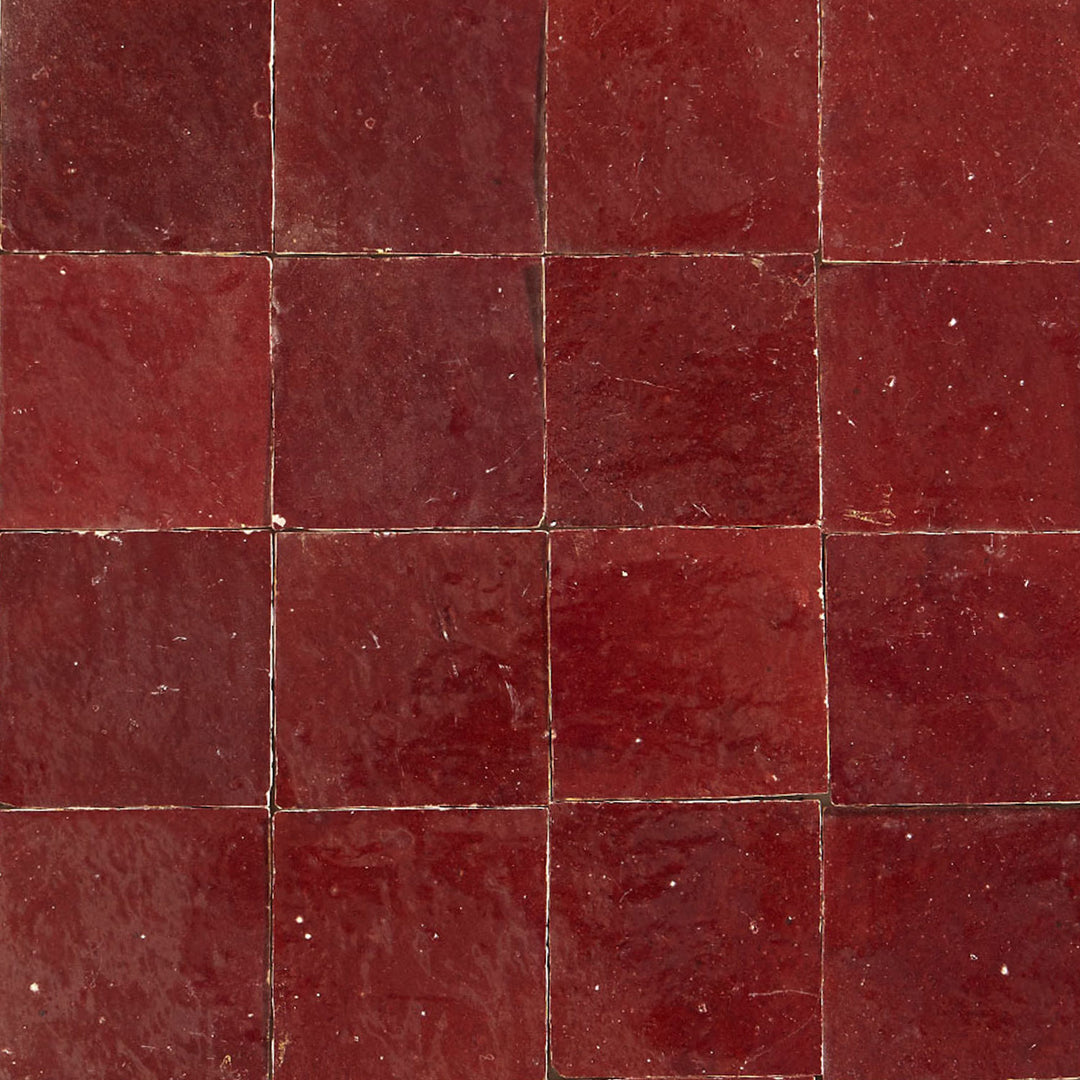 Sample tile Zellige Bordeaux