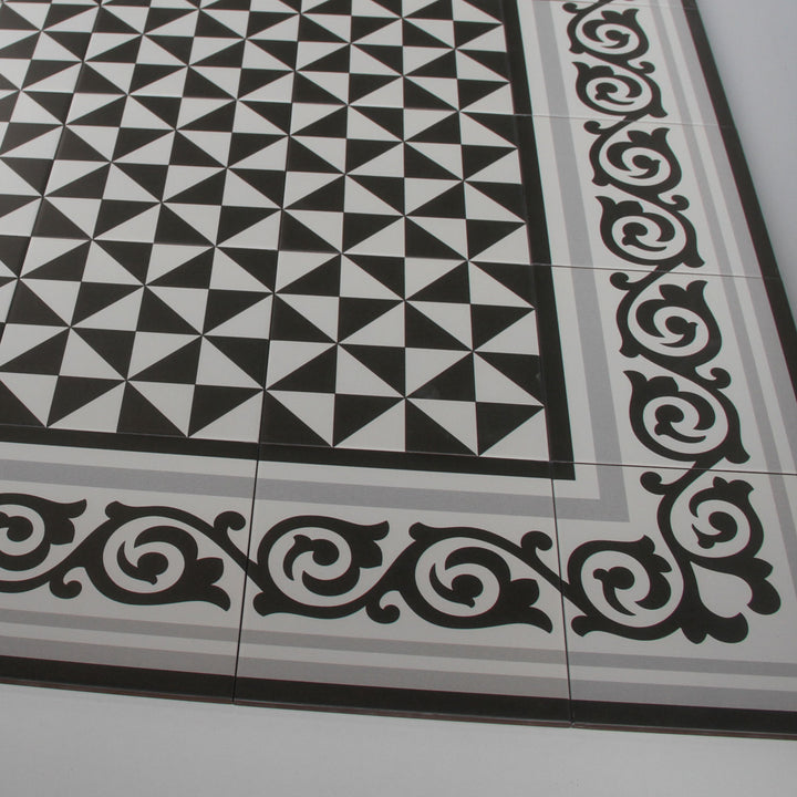 Tile border Ablah Terrades Grafito