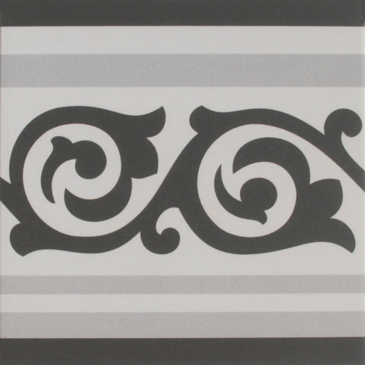 Tile border Ablah Terrades Grafito