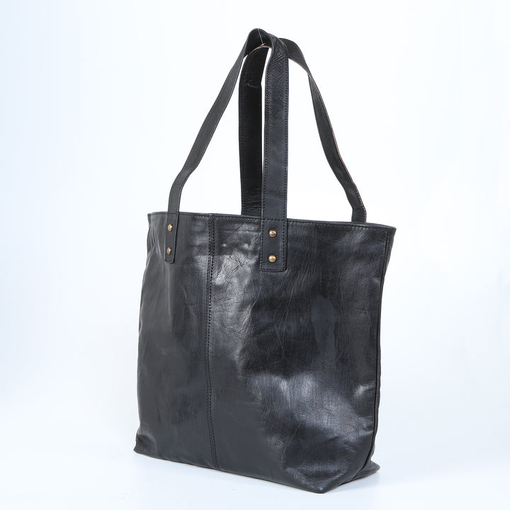 Women's leather bag Ayana Black