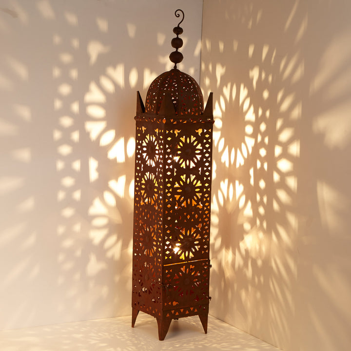 Moroccan iron lantern Hilal H144