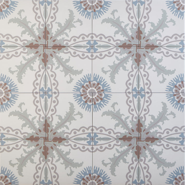 Porcelain stoneware with cement look Tuana