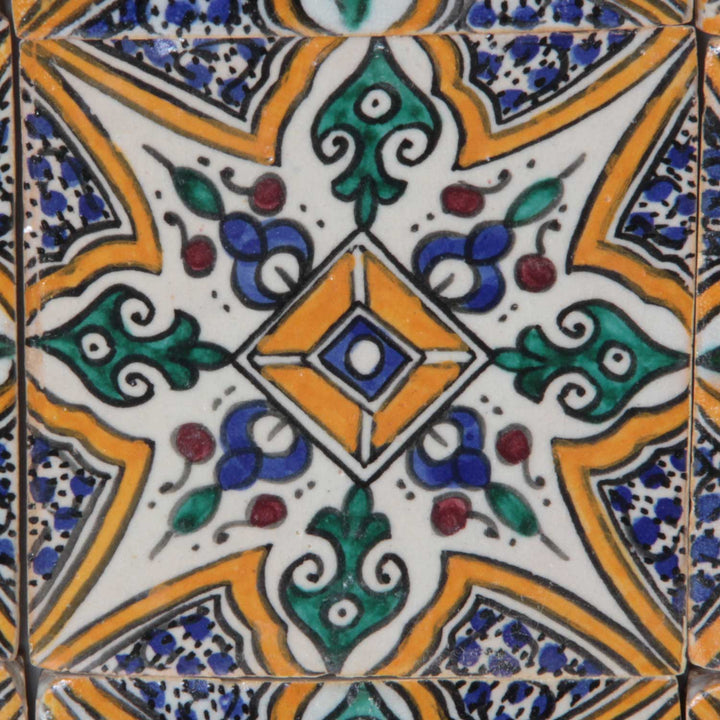 Hand-painted tile Arub