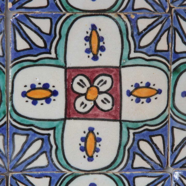 Hand-painted Badra tile