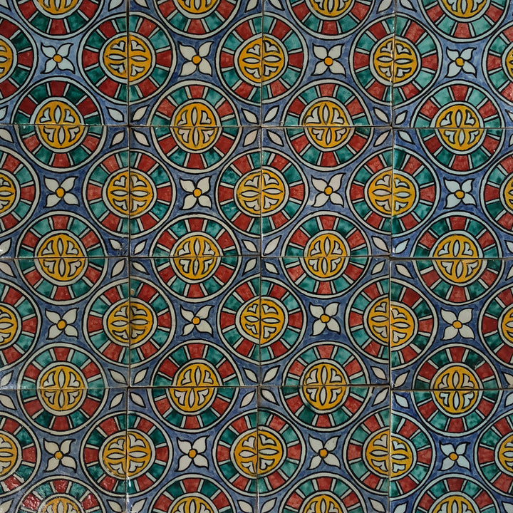 Hand-painted tile Habil