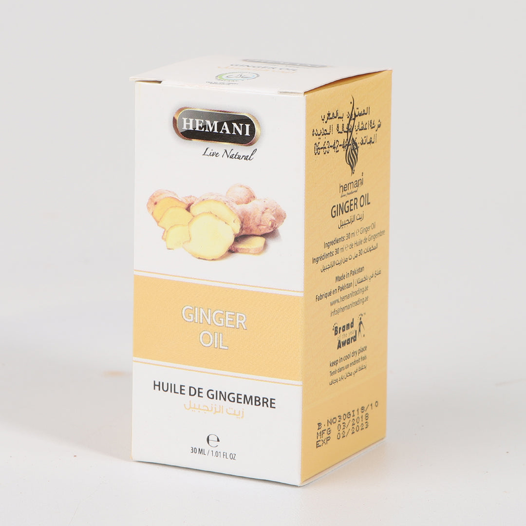 100% natural ginger essential oil