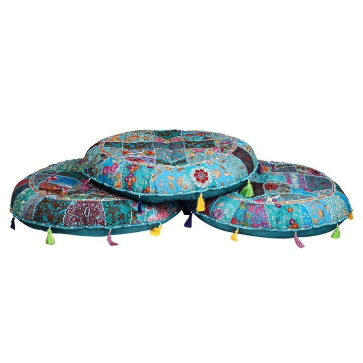 Patchwork Yoga Cushion Lali Large
