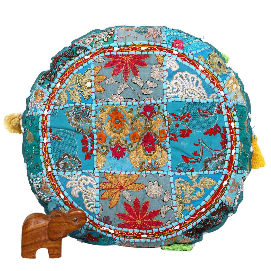 Patchwork yoga cushion Lali