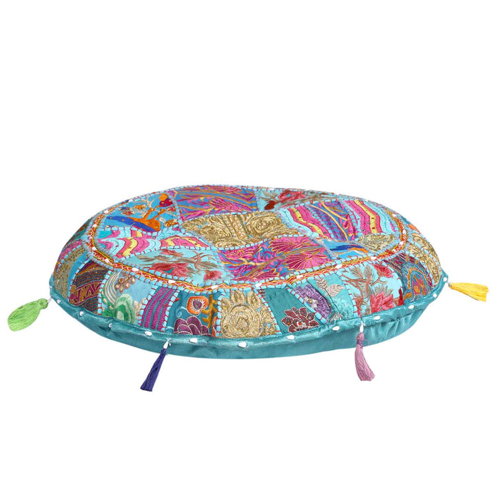 Patchwork yoga cushion Lali