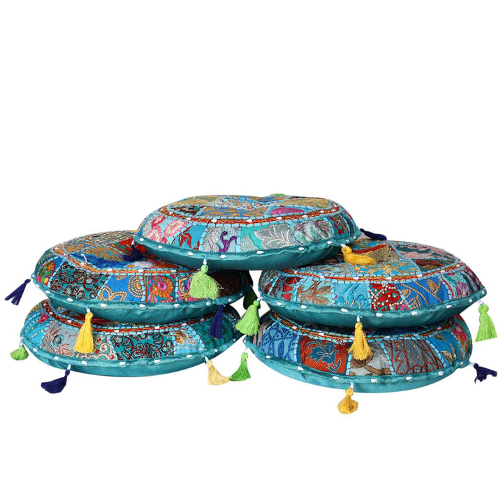 Patchwork yoga cushion Lali