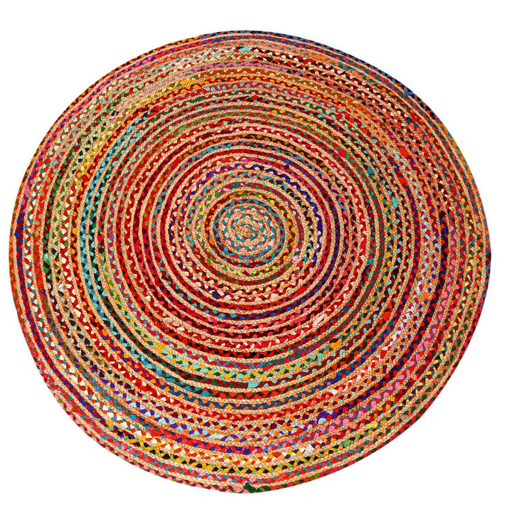 Jute rug Tamani colorful