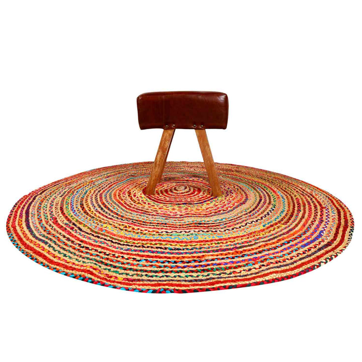 Jute rug Tamani colorful