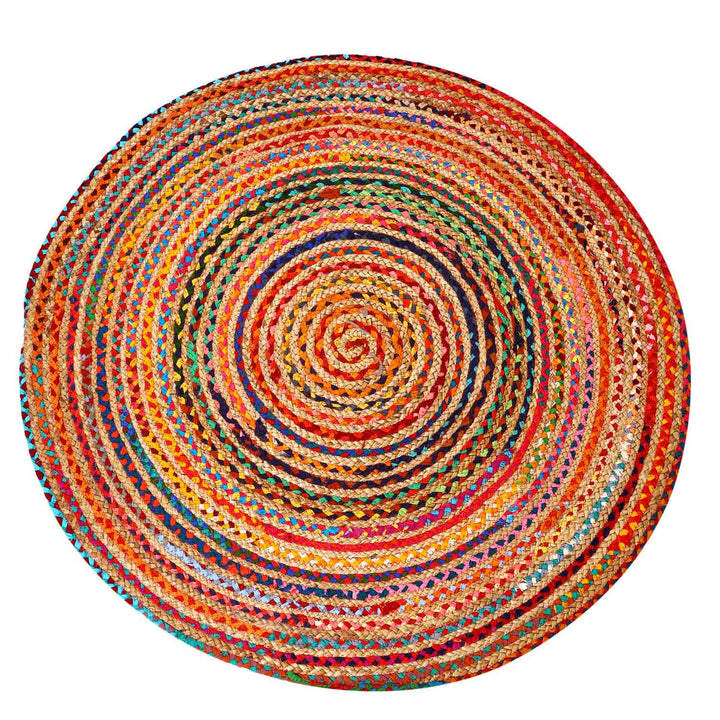Jute rug Tamani colorful