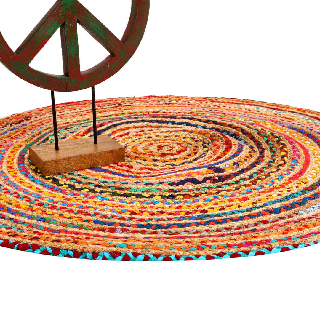 Jute rug Tamani colorful