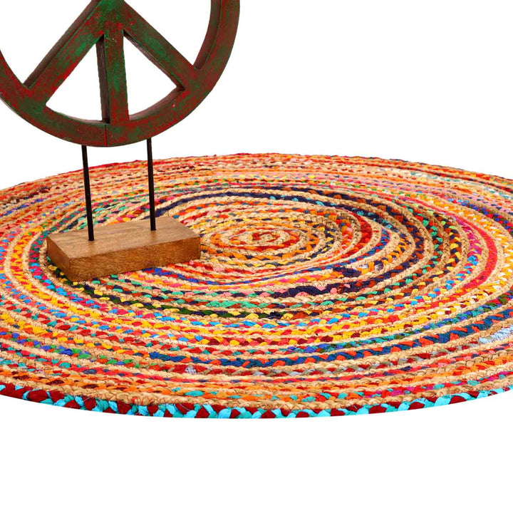 Jute rug Tamani colorful