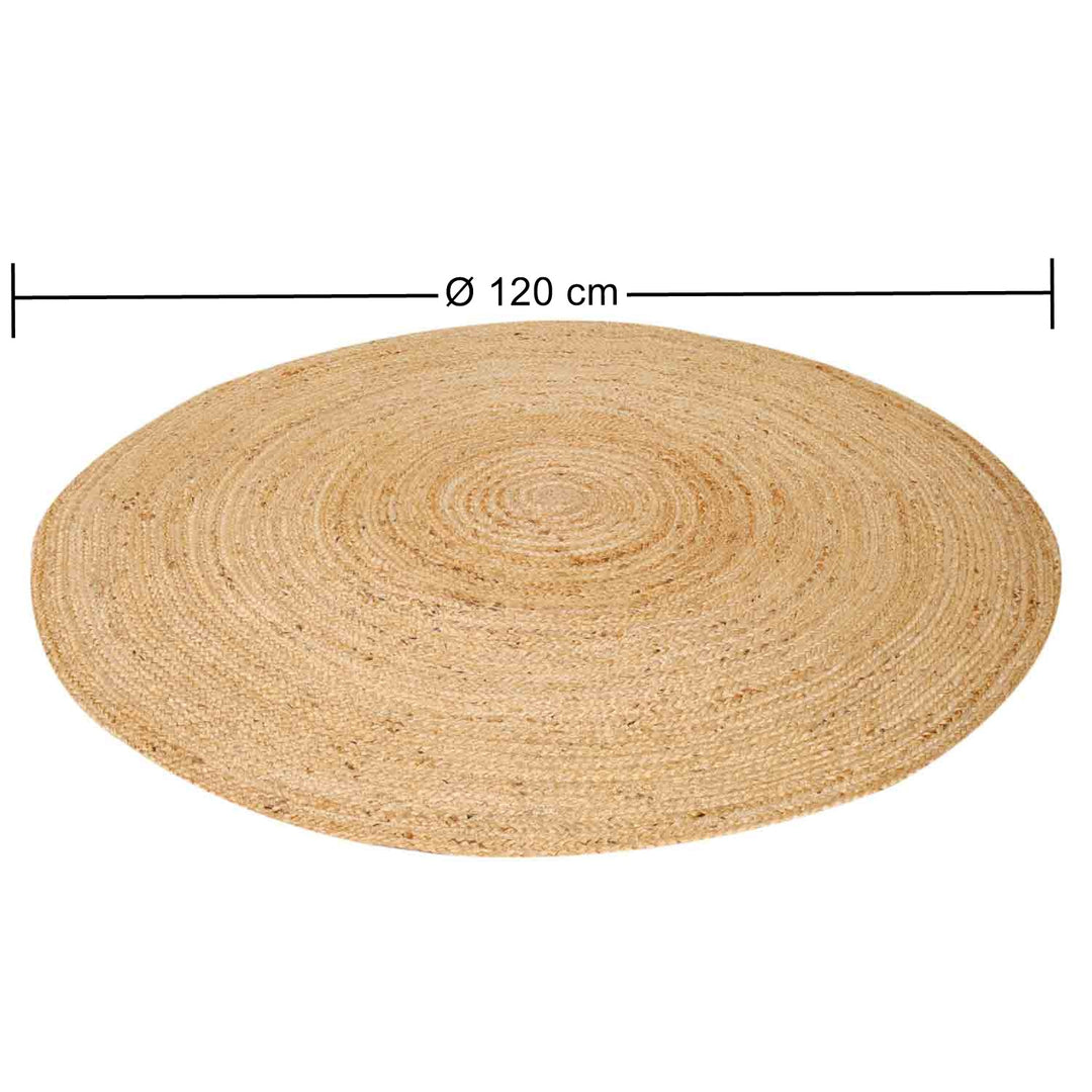 Jute rug Tamani Natural