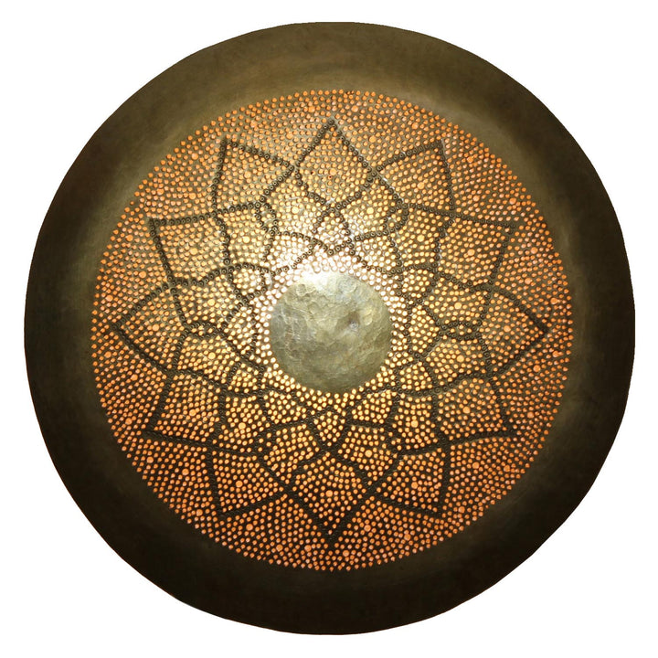 Brass wall lamp Aladdin