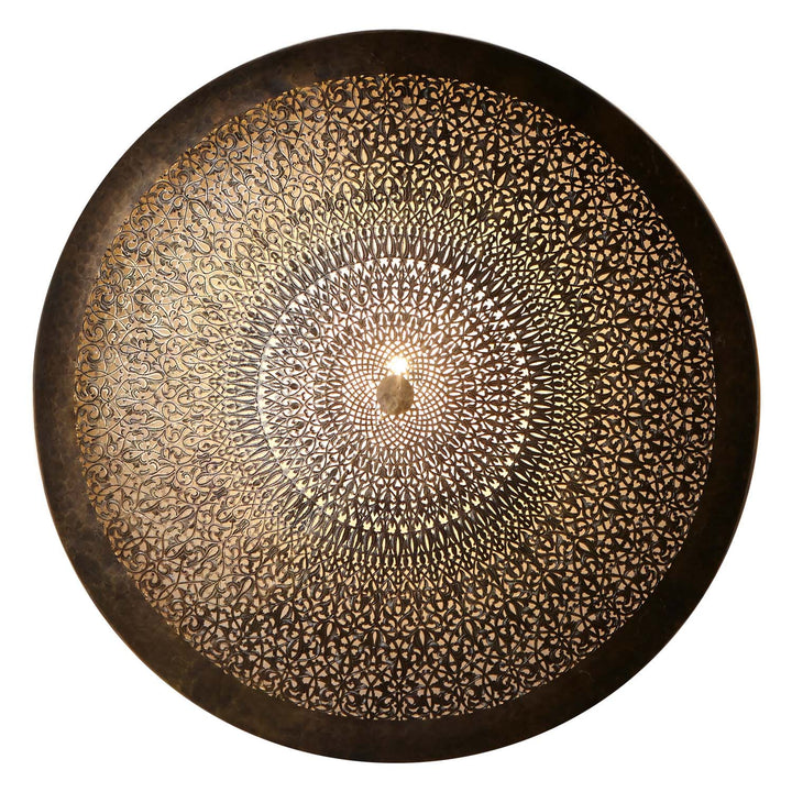 Brass wall lamp Gharam