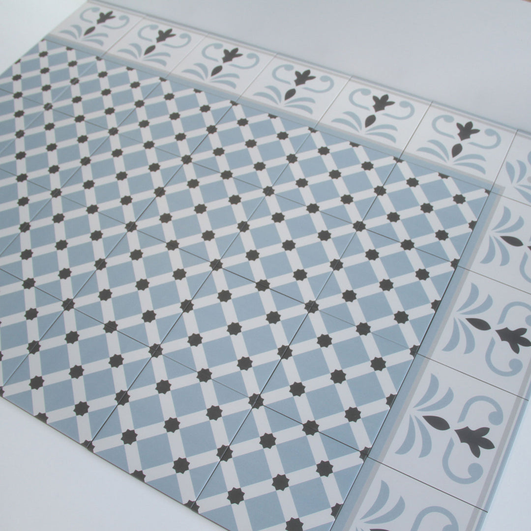 Moroccan tile border Cadis