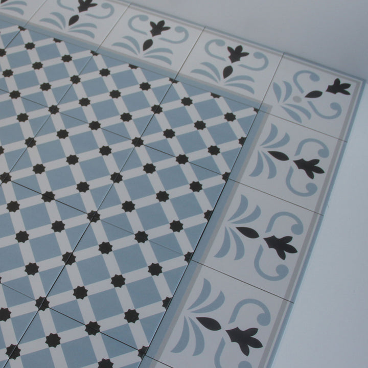 Moroccan tile border Cadis