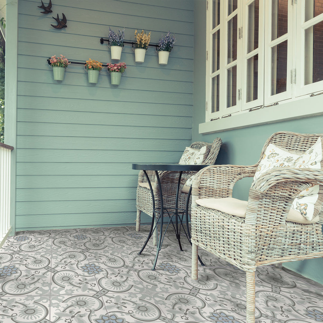 Moroccan tiles in cement look Ranja