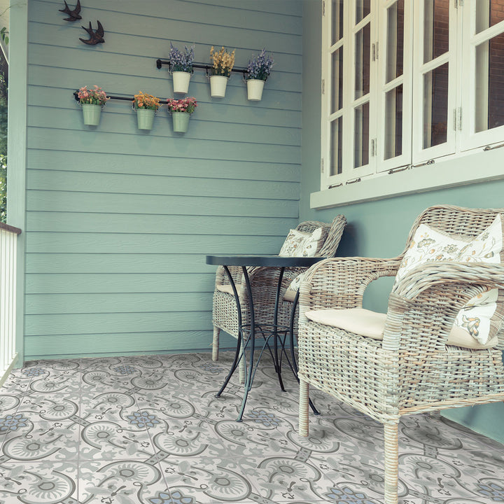 Moroccan tiles in cement look Ranja