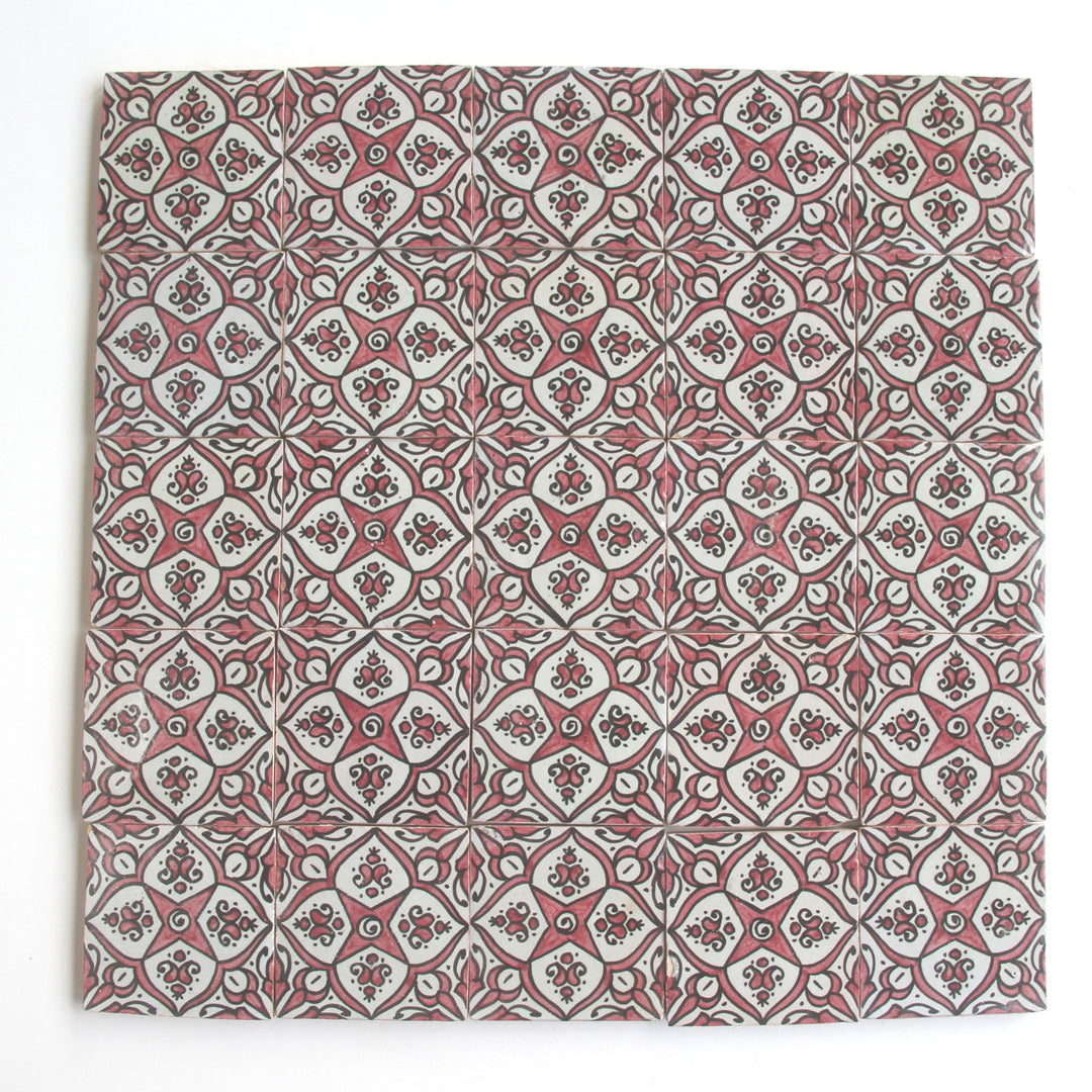 Hand-painted tile Meliha