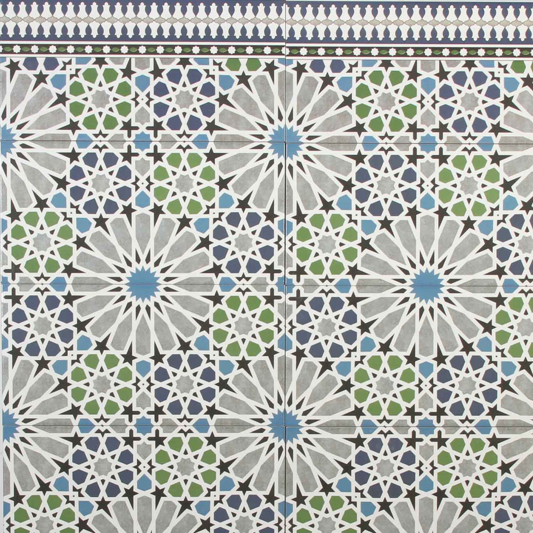 Moroccan wall tiles Medina