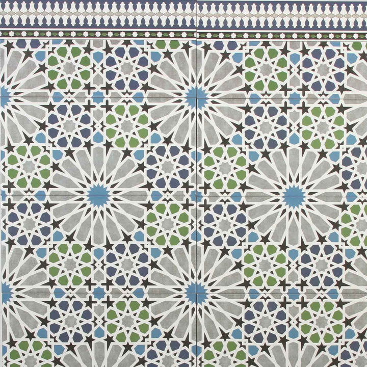 Moroccan wall tiles Medina