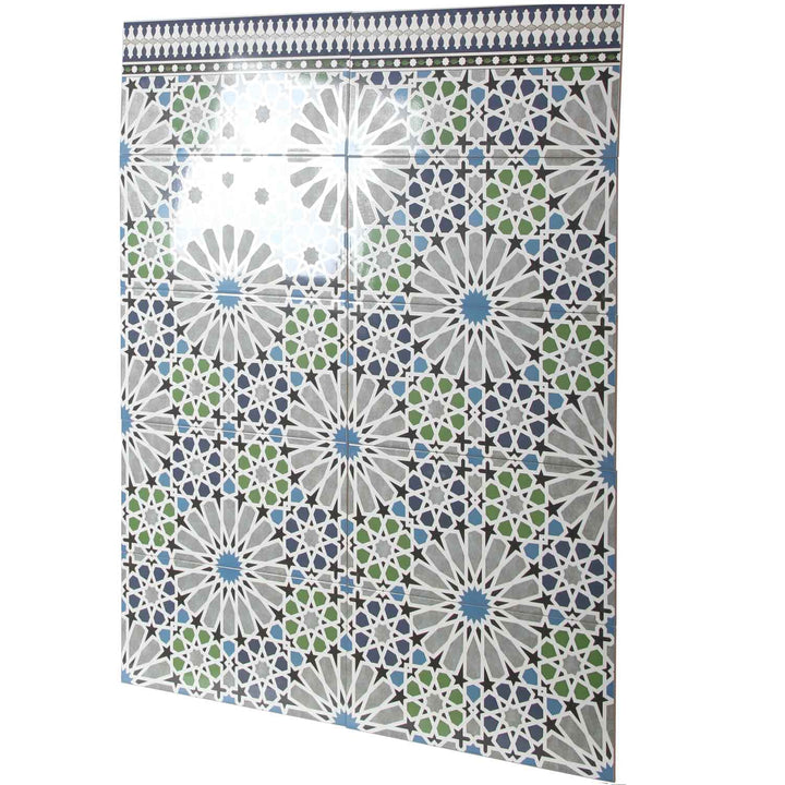Moroccan wall tiles Medina
