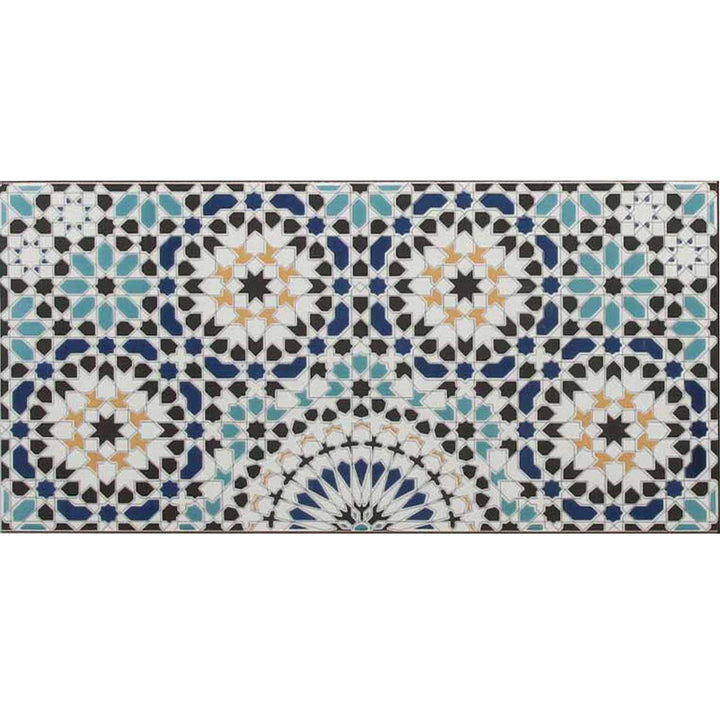 Moroccan wall tiles Riad