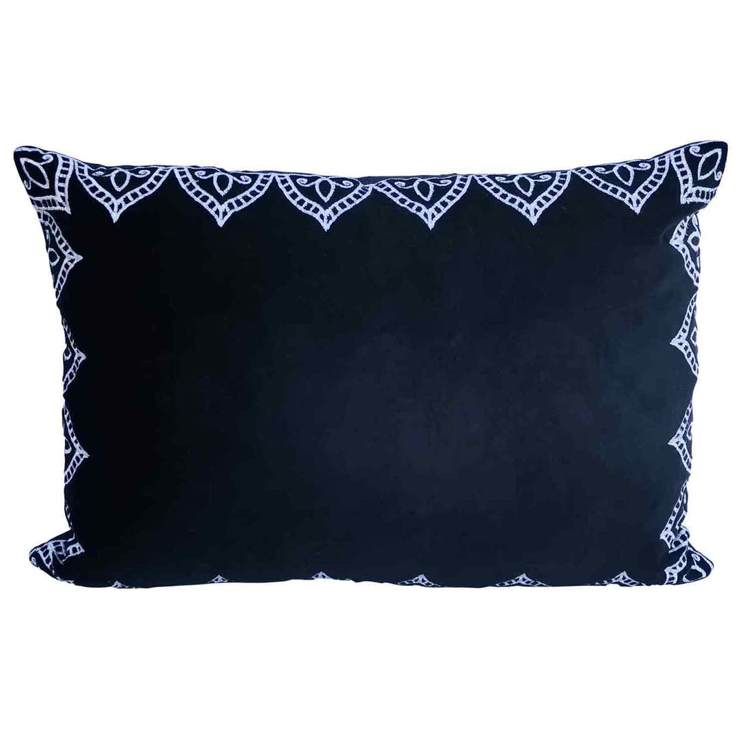 Moroccan velvet cushion Luka