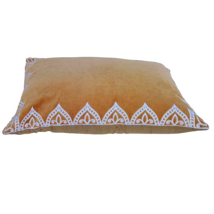Moroccan velvet cushion Luka