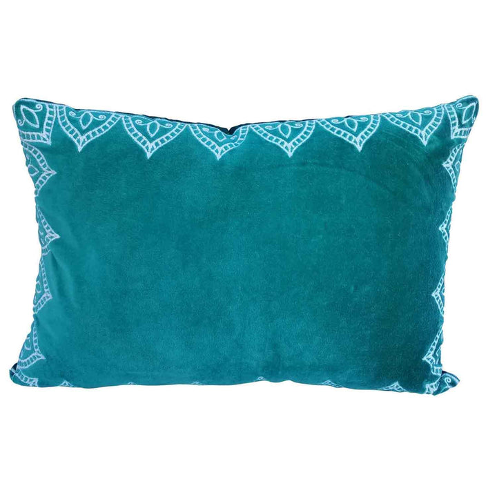 Moroccan velvet cushion Luka