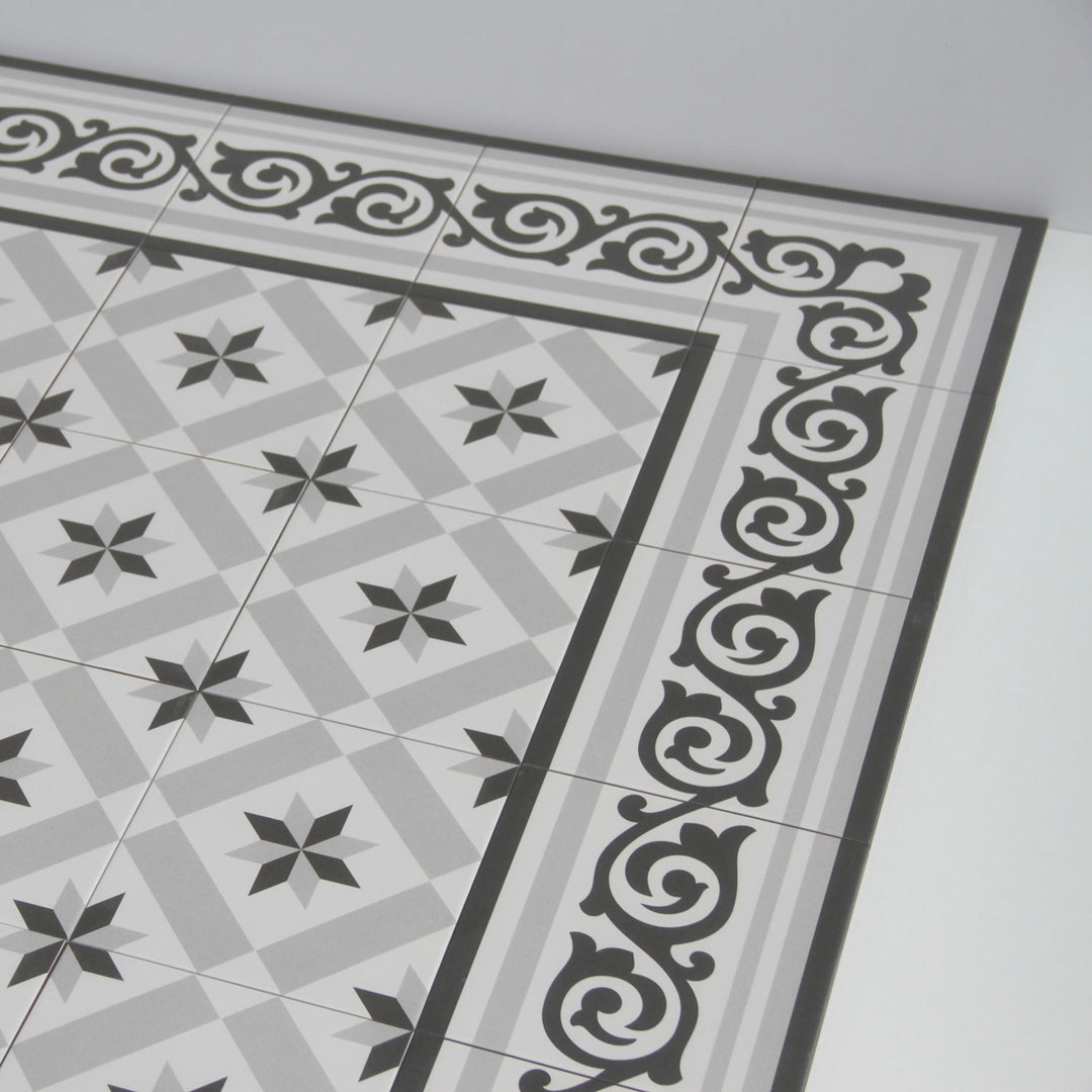 Moroccan tile border Rahma