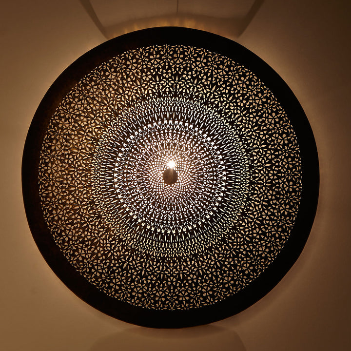 Brass wall lamp Gharam
