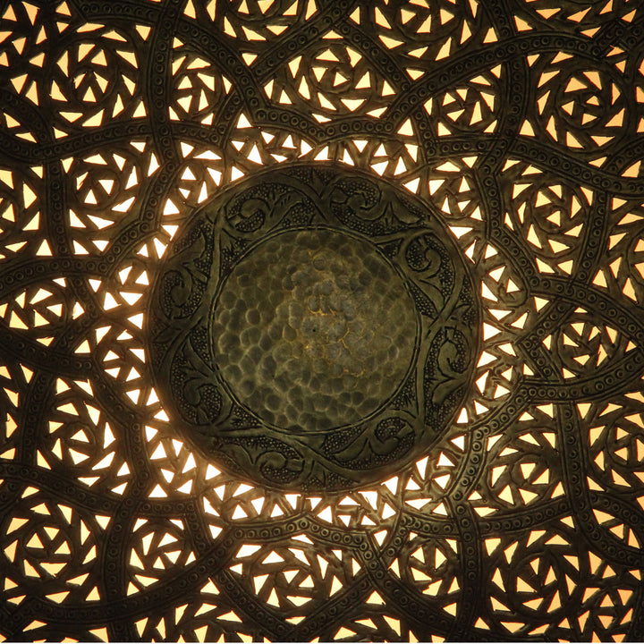 Hilal brass wall lamp 76Ø